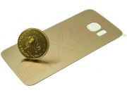 Gold battery cover without logo for Samsung Galaxy S6 Edge, G925F